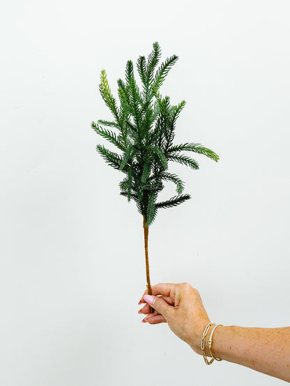 Willow Cypress Pine Spray - 20"
