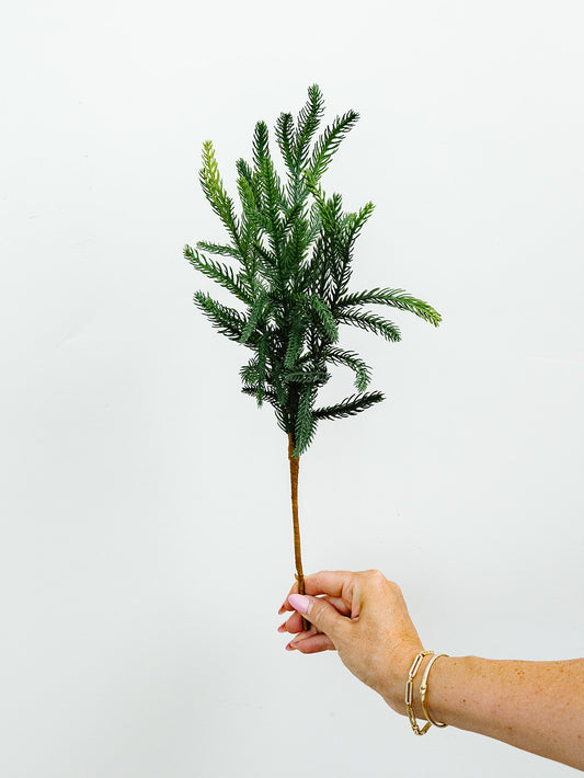 Willow Cypress Pine Spray - 20"