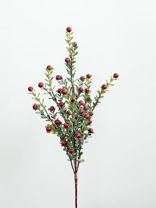 Red Berry Spray - 21"