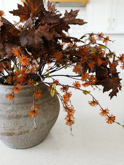Brown Maple Leaf Spray - 29"