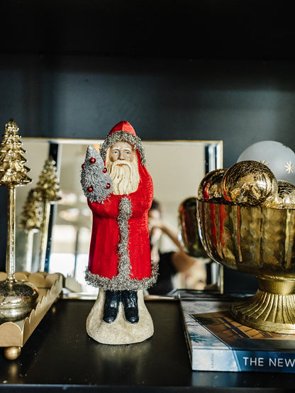 Red Velvet Santa - 12"