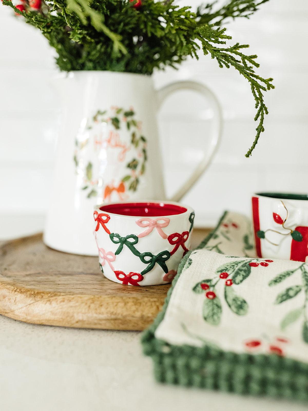 Christmas Tidbit Dish - 4 Styles