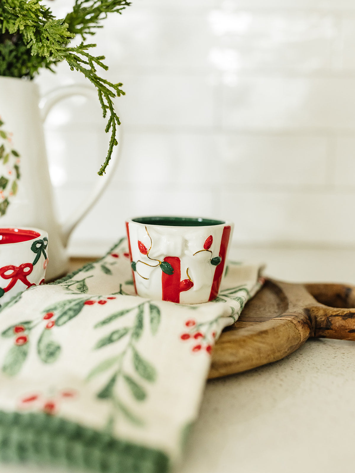 Christmas Tidbit Dish - 4 Styles
