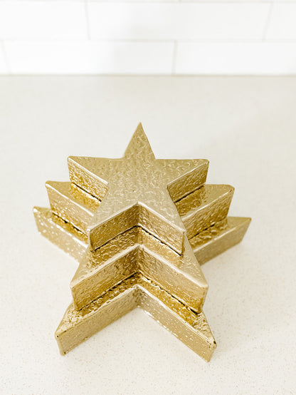 Metallic Star - 3 Sizes - 2 Colors