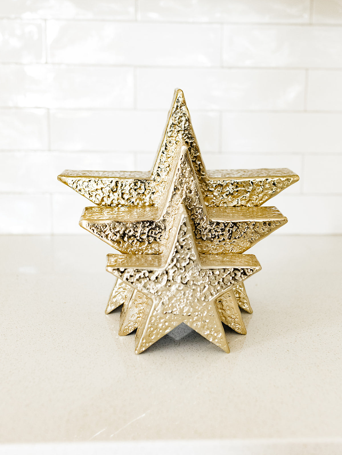 Metallic Star - 3 Sizes - 2 Colors