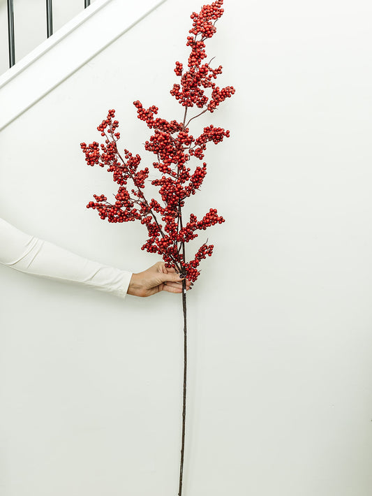 Red Berry Spray - 54"