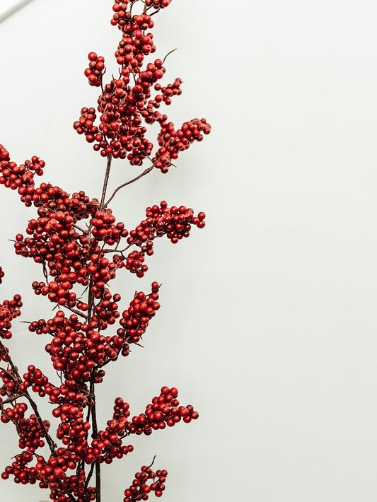Red Berry Spray - 54"