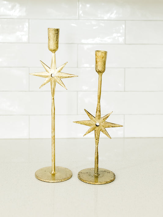 Winter Solstice Candleholder - Set of 2