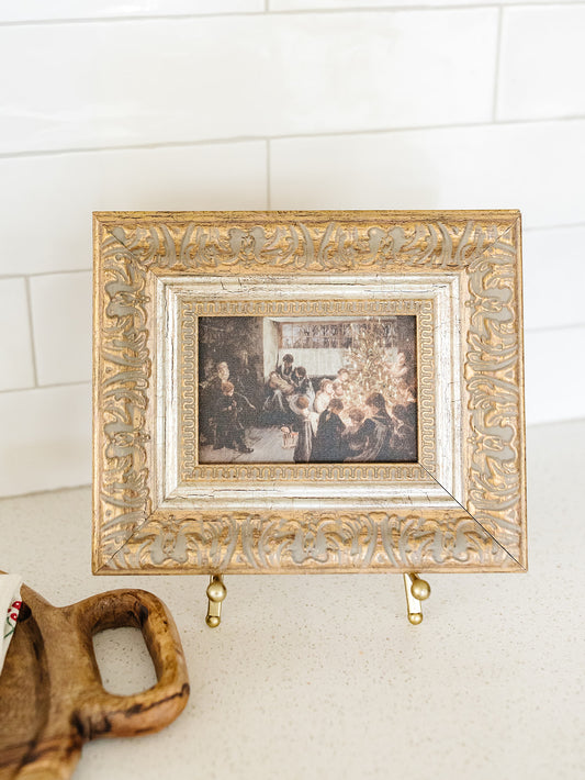 Hearth and Tree Framed Art - 2 Sizes