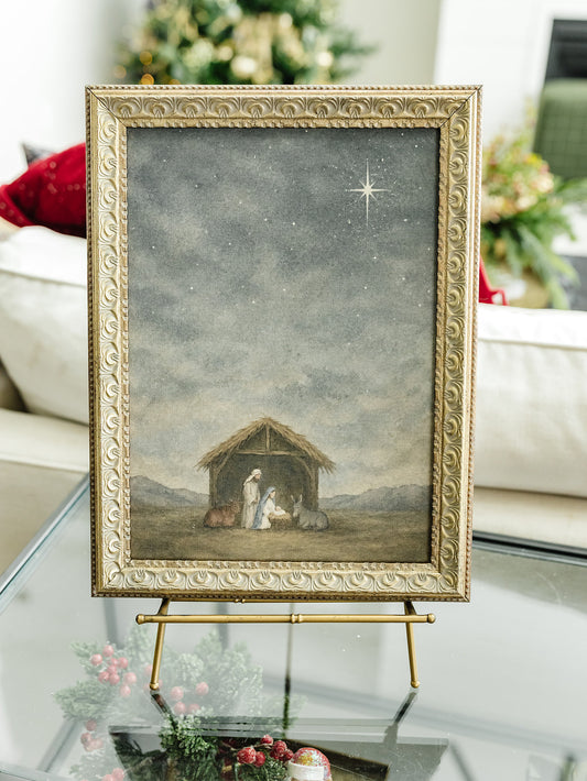 The Humble Stable Framed Art - 2 Sizes