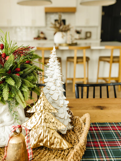 Whitewashed Gold Tree - 3 Sizes