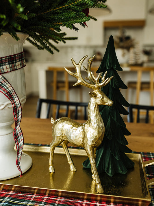 Gold Finish Deer - 2 Styles