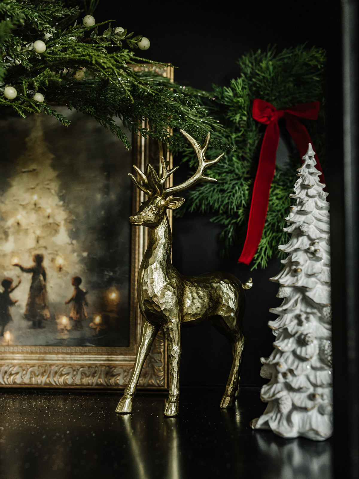 Gold Finish Deer - 2 Styles
