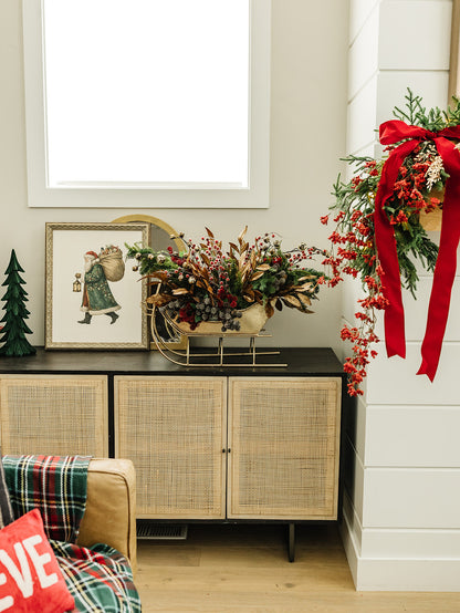Sleigh Custom Floral Arrangement (local pick up only on this item)