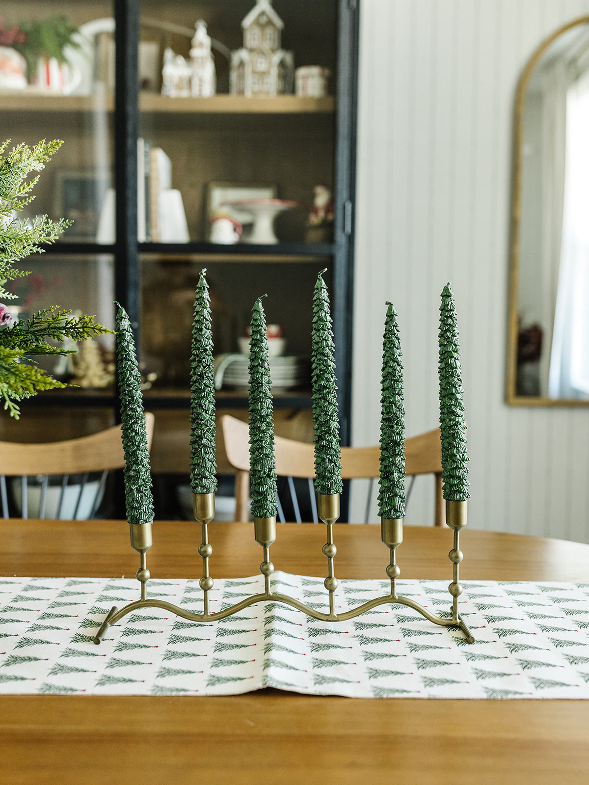 Candelabra with Curved Base
