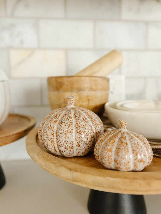 Orange Pumpkin Patch - Set of 2