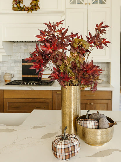 Textured Antiqued Gold Bowl - 3 Sizes