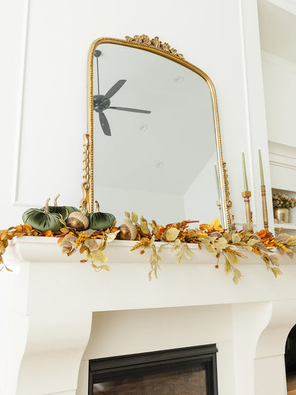 Rust & Brown Fall Leaf Garland