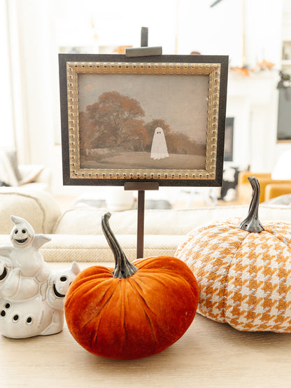A Ghost in an Autumn Field Framed Art - 2 Sizes
