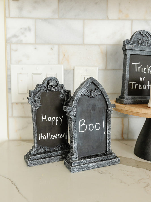 Tombstone Chalkboard - 3 Styles