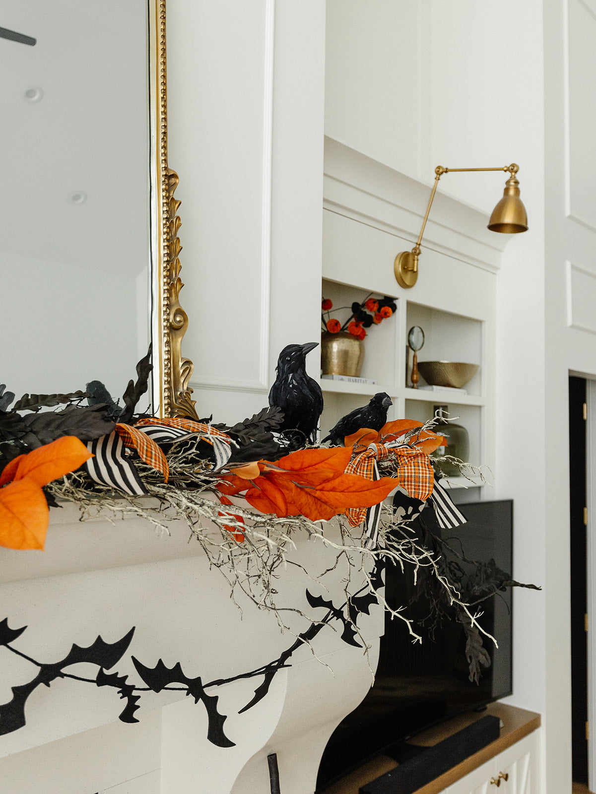Spooky Twig Spray - 47"
