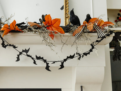 Felt Bat Garland - 71"