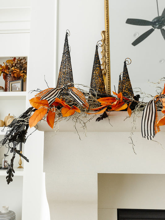 Plaid Rust/Multi Ribbon - 2.5"