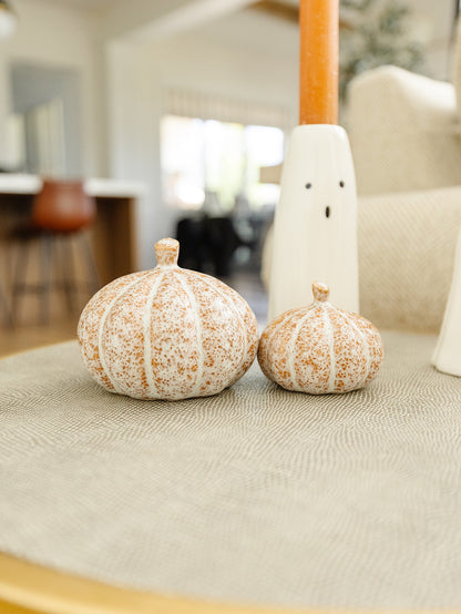 Orange Pumpkin Patch - Set of 2