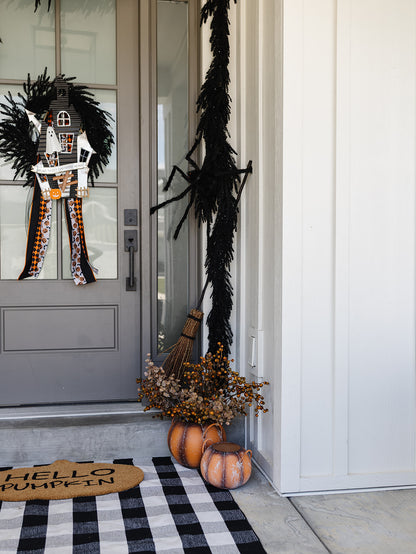 Metal Pumpkin Container - 2 Sizes