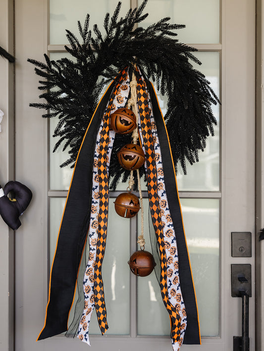 Halloween Pumpkins Ribbon Bundle - 33"- 4 Pieces