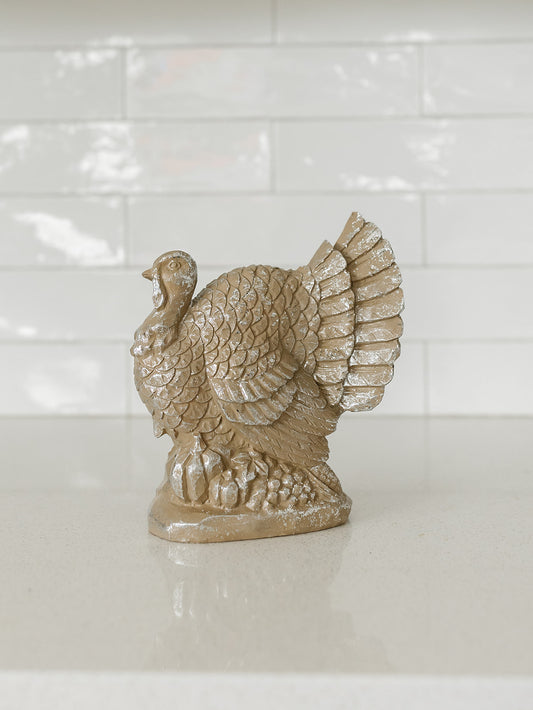 Skinny Metallic Turkey - 7"x3"x8"