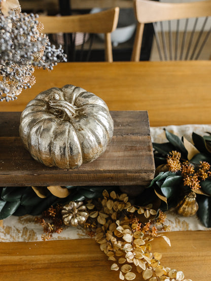 Metallic Pumpkin - 6"x8"