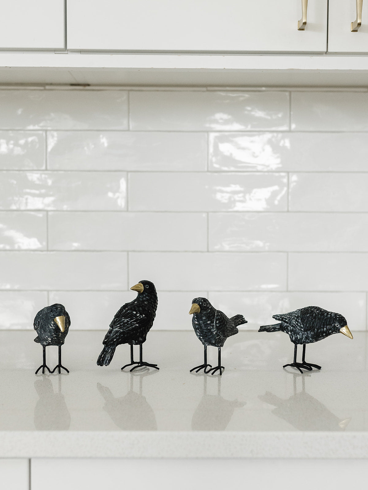Black Resin Crow - 4 Styles