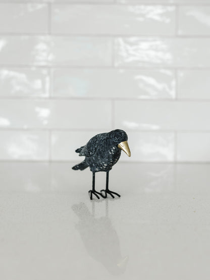 Black Resin Crow - 4 Styles