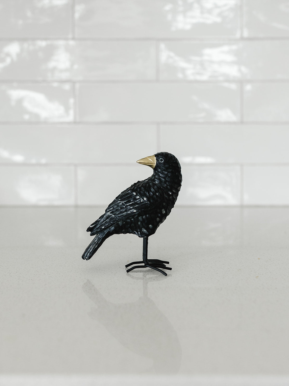 Black Resin Crow - 4 Styles