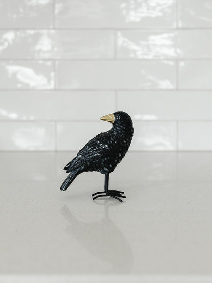 Black Resin Crow - 4 Styles