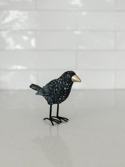 Black Resin Crow - 4 Styles