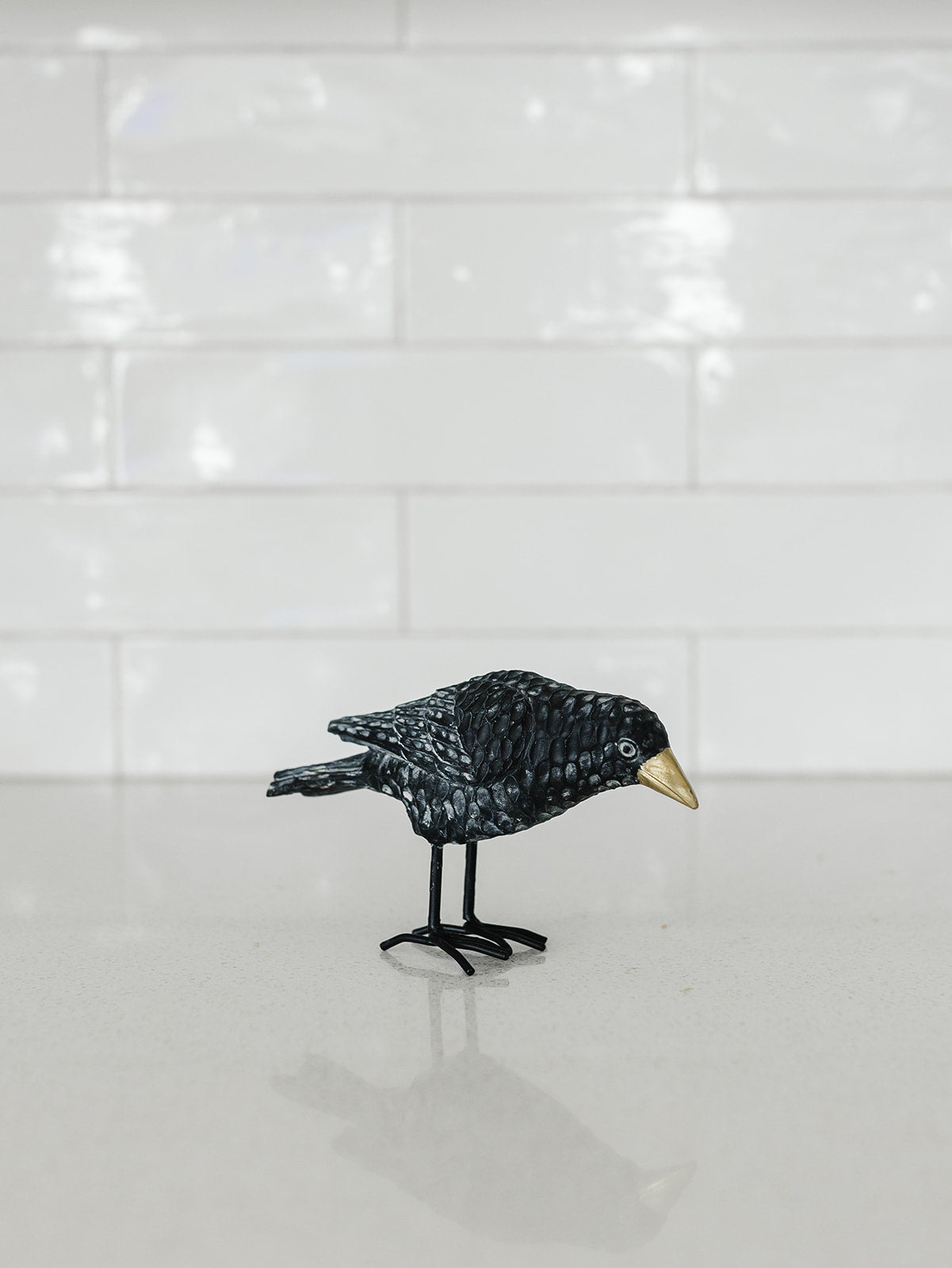 Black Resin Crow - 4 Styles