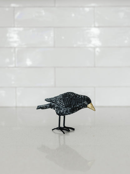 Black Resin Crow - 4 Styles