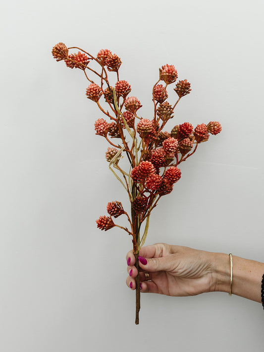 Mauve Thistle Stem - 17"