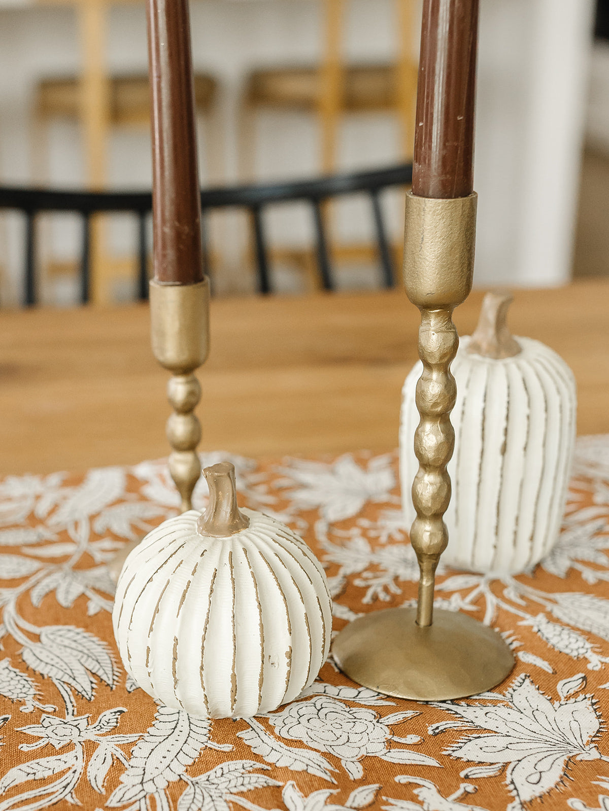 Whitewashed Pumpkin - 3 Sizes