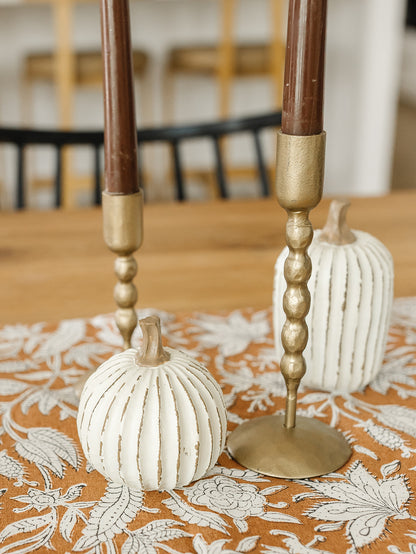 Whitewashed Pumpkin - 3 Sizes