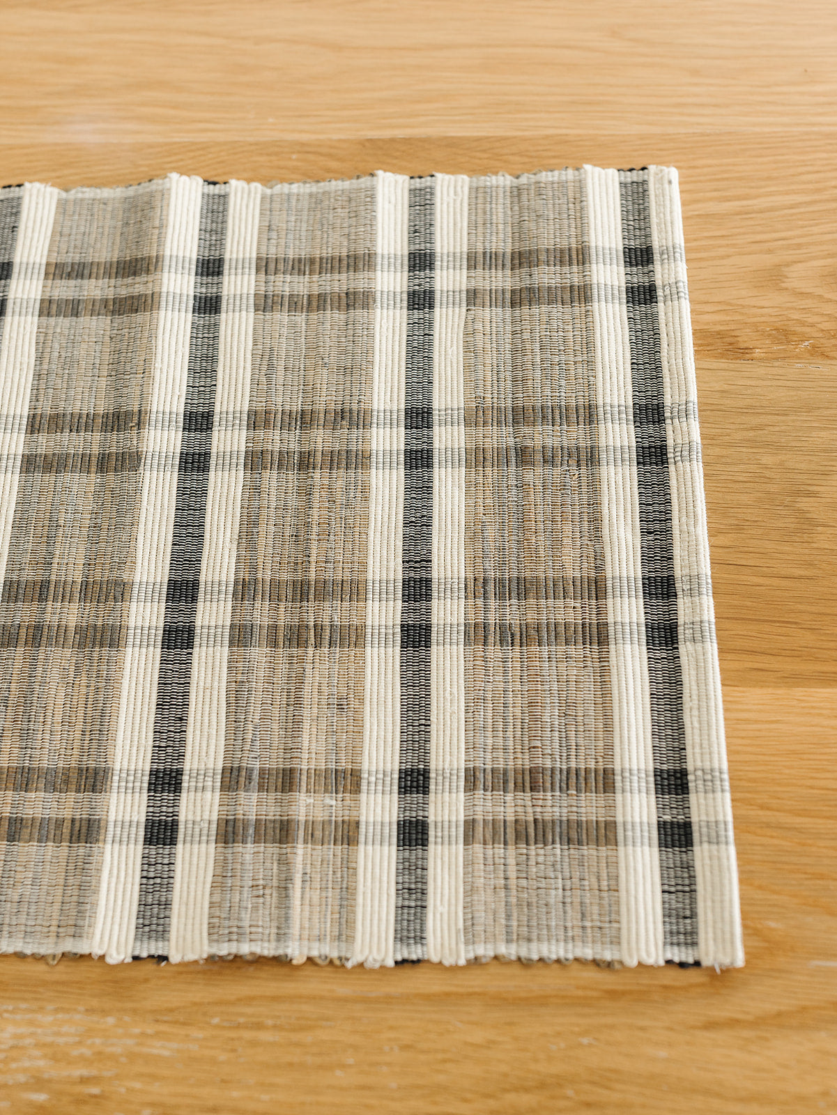Rustic Fall Plaid Table Runner