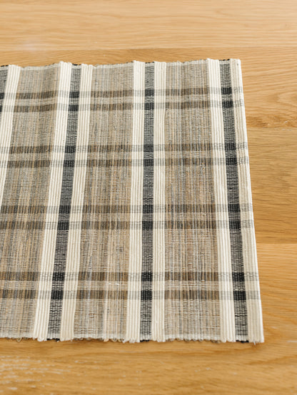 Rustic Fall Plaid Table Runner