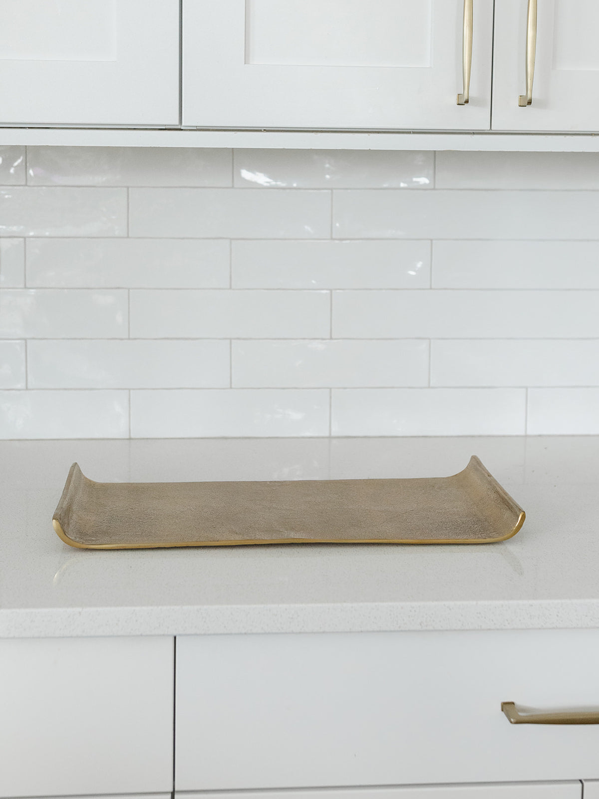 Damien Decorative Gold Tray - 2 Sizes