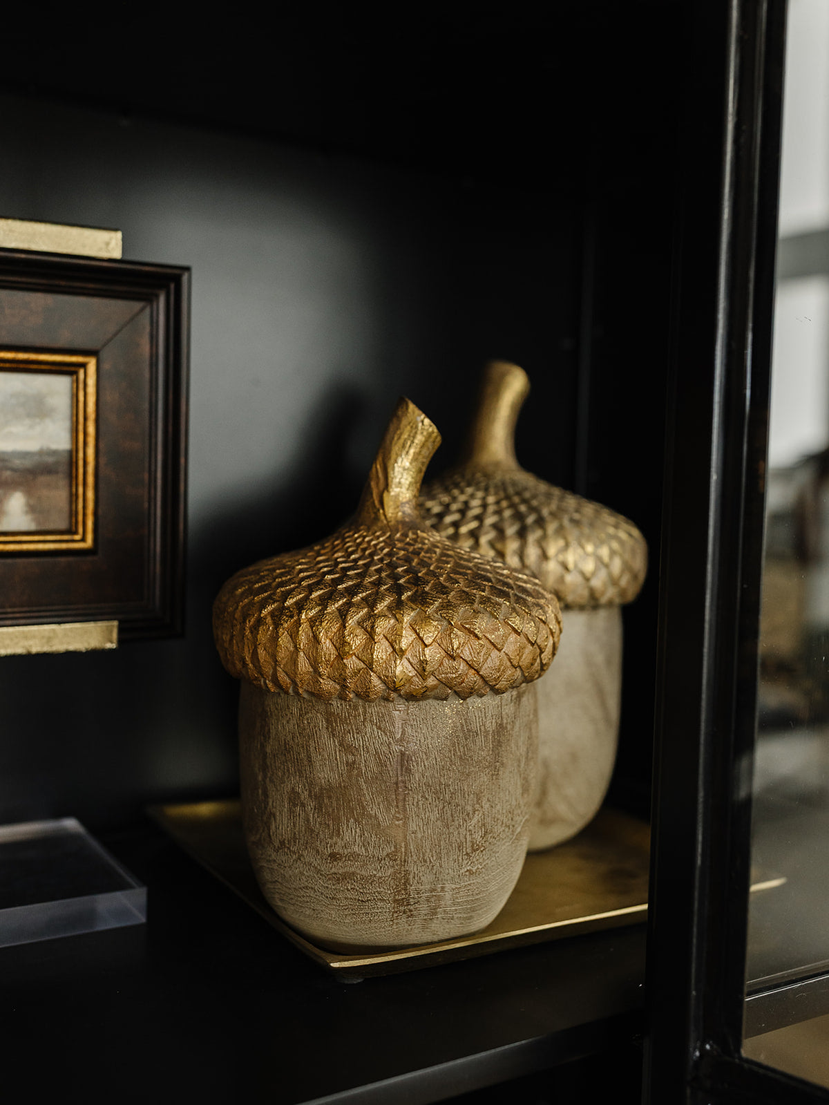 Gold Topped Acorn - 2 Sizes