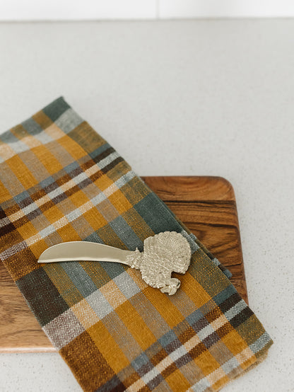 Fall Plaid Dishtowel Set of 2