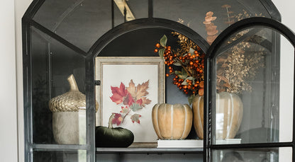 Pumpkin Container Vase - 2 Sizes