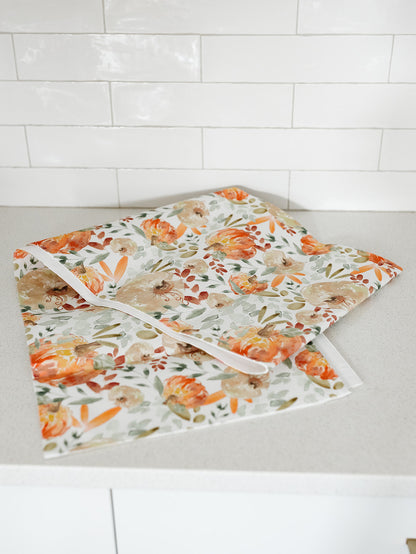 Painted Pumpkin Table Runner