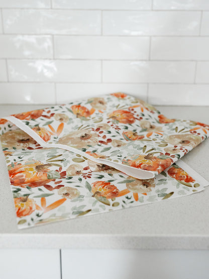 Painted Pumpkin Table Runner